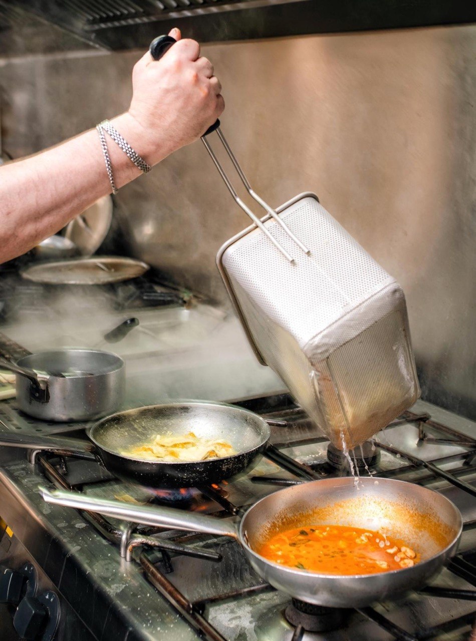 Specialità Marechiaro in cottura